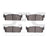 Dynamite Friction 1551-0588-00 Disc Brake Pad Set - Rear