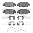 Dynamic Friction 1551-0948-01 Disc Brake Pad Set - Front