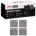 Dynamic Friction 1551-0971-09 Parking Brake Disc Brake Pad Set - Rear