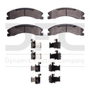 Dynamic Friction 1551-1565-01 Disc Brake Pad Set - Front or Rear