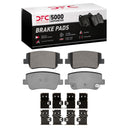 Dynamic Friction 1551-2417-01 Disc Brake Pad Set - Rear