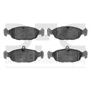 Dynamite Friction 1600-0688-00 Disc Brake Pad Set - Front or Rear