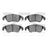 Dynamite Friction 1600-1322-10 Disc Brake Pad Set - Front