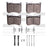 Dynamite Friction 1600-1688-01 Disc Brake Pad Set - Front
