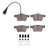 Dynamite Friction 1600-1761-01 Disc Brake Pad Set - Rear