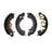 Dynamite Friction 1901-0558-10 Drum Brake Shoe - Rear