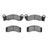 R1 Concepts 2115-0431-00 Disc Brake Pad Set - Front