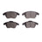 R1 Concepts 2115-1107-00 Disc Brake Pad Set - Front