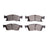 R1 Concepts 2214-1904-10 Disc Brake Pad Set - Front