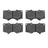 R1 Concepts 2310-0976-00 Disc Brake Pad Set - Front