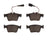 R1 Concepts 2310-1989-10 Disc Brake Pad Set - Rear
