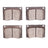 R1 Concepts 2551-0004-00 Disc Brake Pad Set - Front