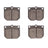 R1 Concepts 2551-0114-00 Disc Brake Pad Set - Front
