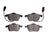 R1 Concepts 2551-0840-00 Disc Brake Pad Set - Front