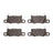 R1 Concepts 2551-1925-00 Disc Brake Pad Set - Rear