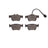 R1 Concepts 2551-1989-00 Disc Brake Pad Set - Rear