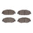 R1 Concepts 2551-2176-00 Disc Brake Pad Set - Front