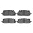 R1 Concepts 2600-1894-00 Disc Brake Pad Set - Front