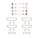 Dynamic Friction 340-13009 Disc Brake Hardware Kit - Front