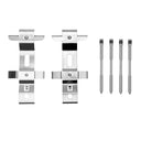 Dynamic Friction 340-58007 Disc Brake Hardware Kit - Front