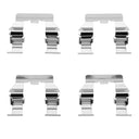 Dynamic Friction 340-59006 Disc Brake Hardware Kit - Front