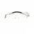 Dynamite Friction 350-03134 Brake Hydraulic Hose - Rear Left Lower