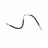 Dynamite Friction 350-13049 Brake Hydraulic Hose - Front Right