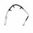 Dynamite Friction 350-40225 Brake Hydraulic Hose - Front Left or Front Left Upper