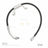 Dynamite Friction 350-46023 Brake Hydraulic Hose - Front Left
