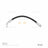 Dynamite Friction 350-46059 Brake Hydraulic Hose - Rear Right Lower