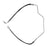 Dynamite Friction 350-48051 Brake Hydraulic Hose - Rear Left