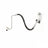 Dynamite Friction 350-54069 Brake Hydraulic Hose - Front Right