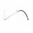 Dynamite Friction 350-54555 Brake Hydraulic Hose - Rear Left Lower