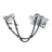 Dynamite Friction 350-54709 Brake Hydraulic Hose - Rear Upper