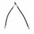 Dynamite Friction 350-68037 Brake Hydraulic Hose - Front Left or Front Left Upper