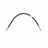Dynamite Friction 350-76166 Brake Hydraulic Hose - Rear Right