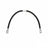 Dynamite Friction 350-76192 Brake Hydraulic Hose - Rear Left Upper