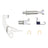 Dynamite Friction 372-47001 Drum Brake Adjuster - Rear Left
