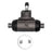 Dynamite Friction 375-47009 Drum Brake Wheel Cylinder - Rear