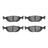 Dynamite Friction 4000-0322-00 Disc Brake Pad Set - Rear
