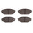 Dynamite Friction 4000-0605-00 Disc Brake Pad Set - Front