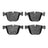 Dynamite Friction 4000-0919-20 Disc Brake Pad Set - Rear
