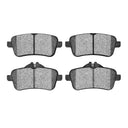 Dynamic Friction 4000-1630-20 Disc Brake Pad Set - Rear