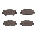 Dynamic Friction 4000-1848-00 Disc Brake Pad Set - Rear
