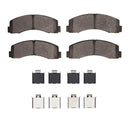 Dynamic Friction 4000-2087-01 Disc Brake Pad Set - Front