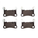 Dynamic Friction 4000-2166-00 Disc Brake Pad Set - Rear