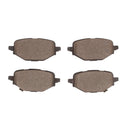 Dynamic Friction 4000-2457-00 Disc Brake Pad Set - Rear