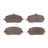 Dynamite Friction 4000-2466-00 Disc Brake Pad Set - Front