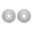 Dynamite Friction 4002-03023 Disc Brake Rotor Set - Rear