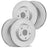 Dynamite Friction 4004-46010 Disc Brake Rotor Set - Front and Rear